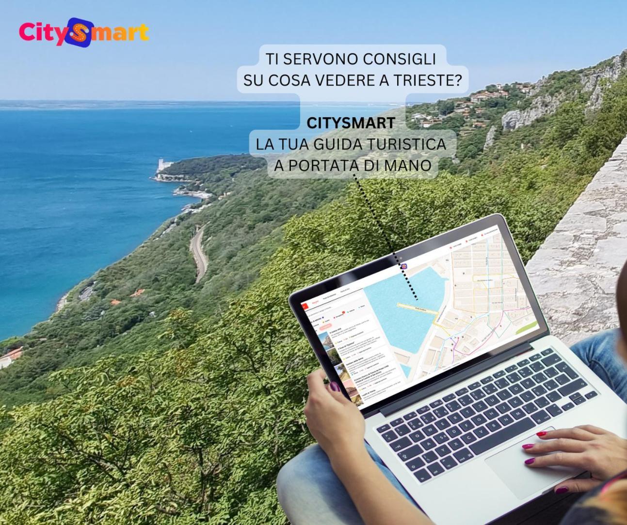 La Terrazza Lägenhet Trieste Exteriör bild